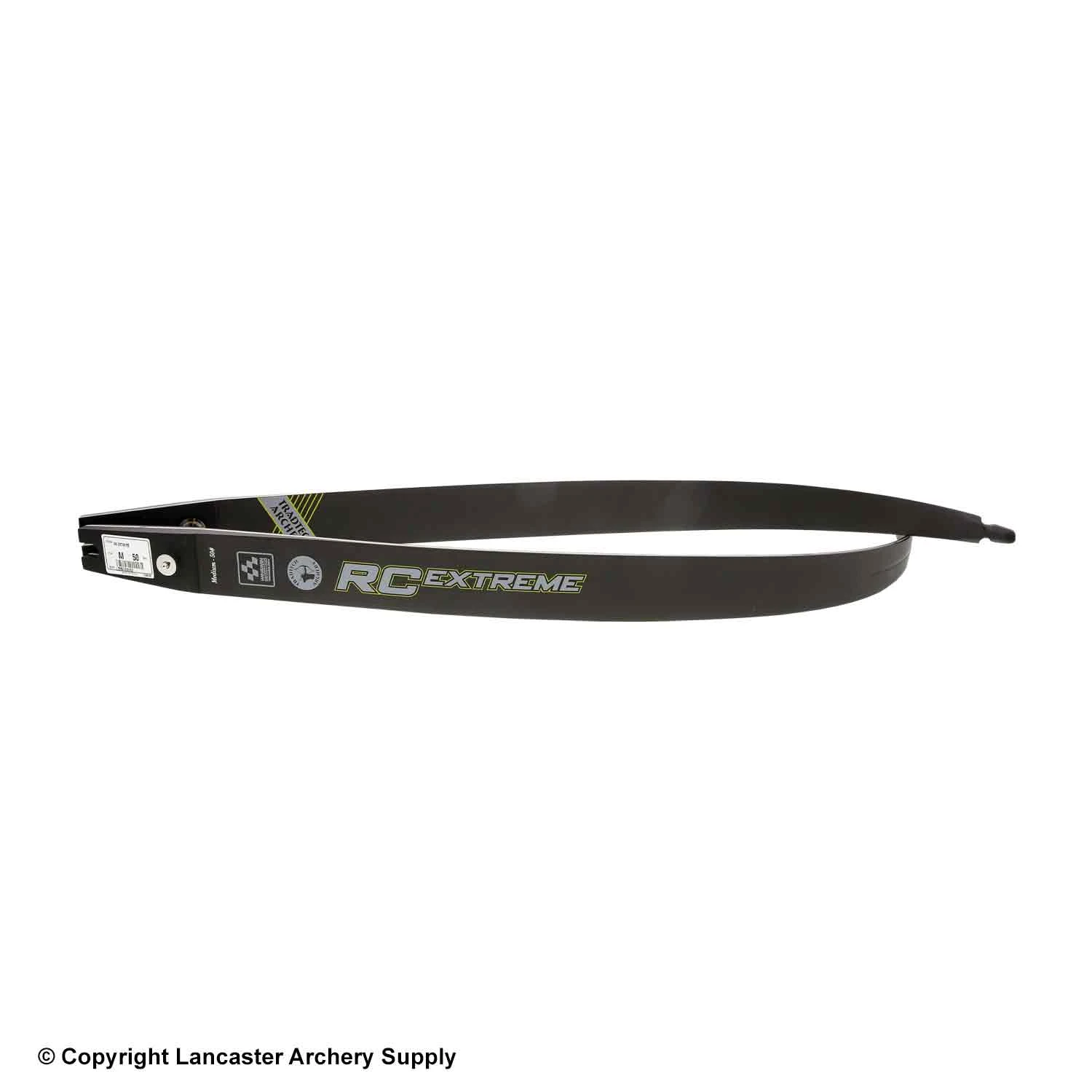 TradTech RC Extreme Carbon/Foam Recurve Limbs (Open Box X1031949)